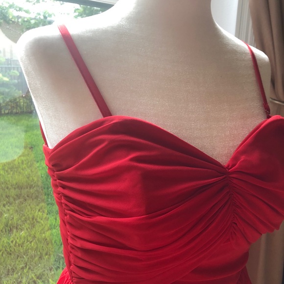 ASOS Red Valentine Dress | Size 4 - Picture 5 of 8